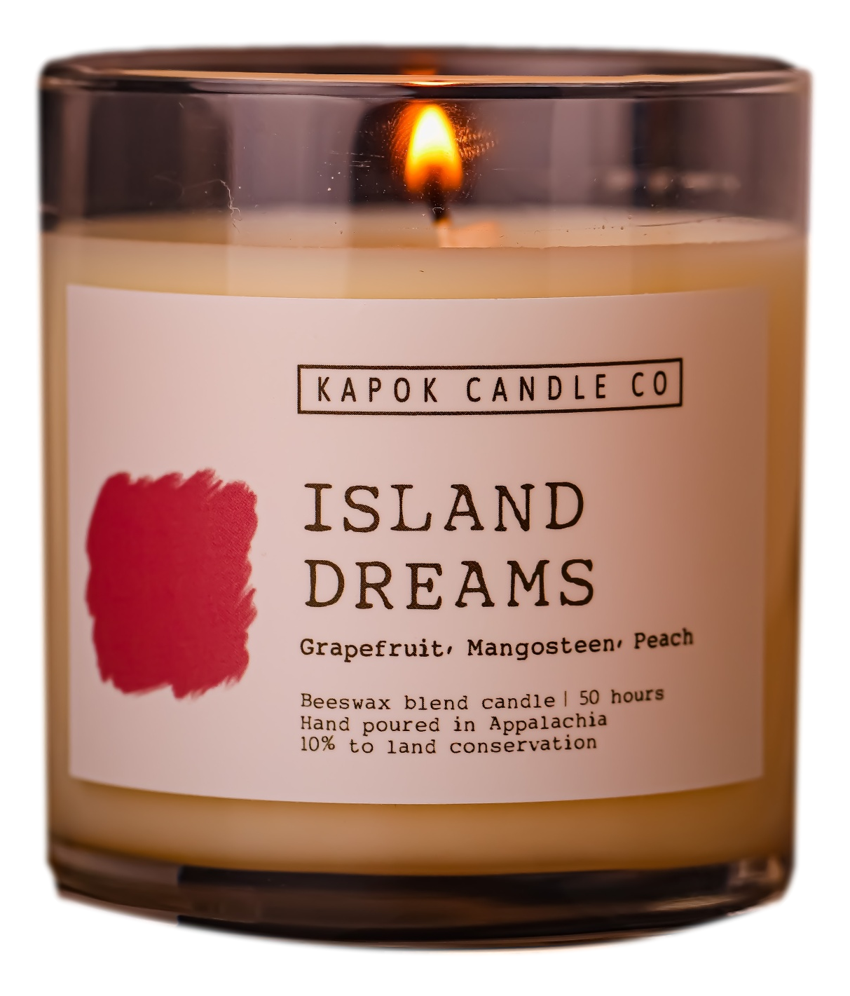 Island Dreams Beeswax Blend Candle, 100% Cotton Wicks, Wooden Lid